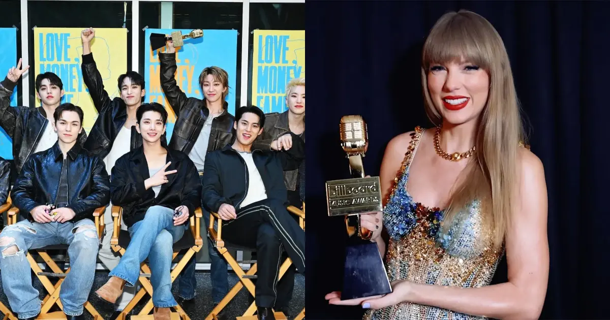 BBMAs 2024 Taylor Swift làm nên lịch sử dù vướng xích mích, em út BTS